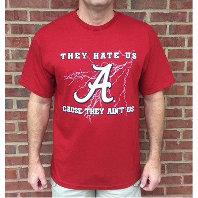 Hate Us Crimson Shirt