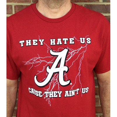 Hate Us Crimson Shirt