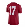 #17 Adult Crimson Jersey