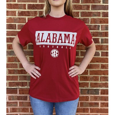 SEC Crimson Block Shirt
