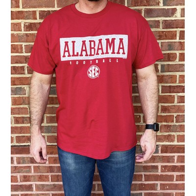 SEC Crimson Block Shirt