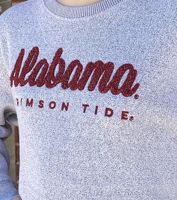 Pressbox Oatmeal Alabama Sweatshirt