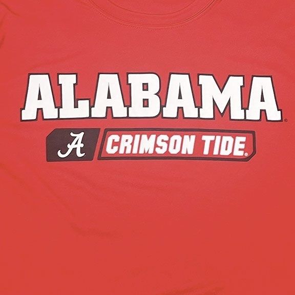 BLOCK ALABAMA CRIMSON YOUTH TEE