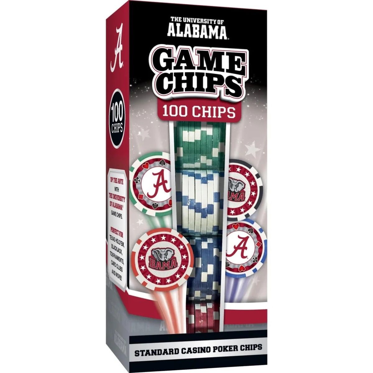 AL MASTERPIECES 100 PIECE GAME CHIPS