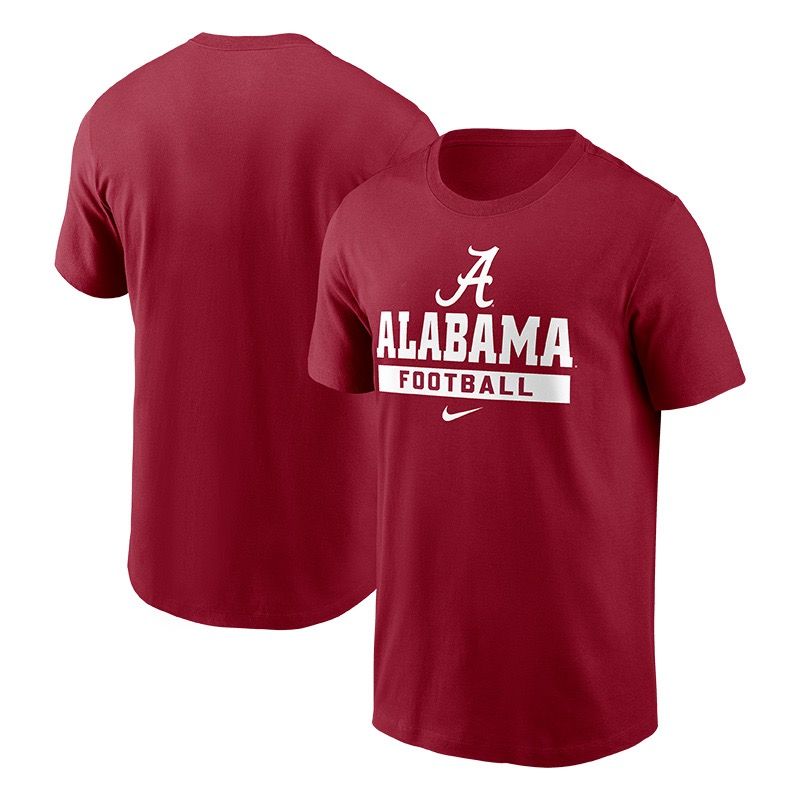 AL NIKE FOOTBALL CRIMSON TEE