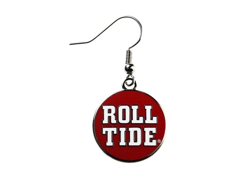 AL PINU ROLL TIDE DANGLE EARRINGS