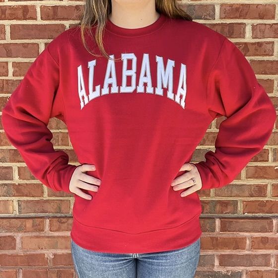 AL ZOOZATZ CRIMSON SWEATSHIRT