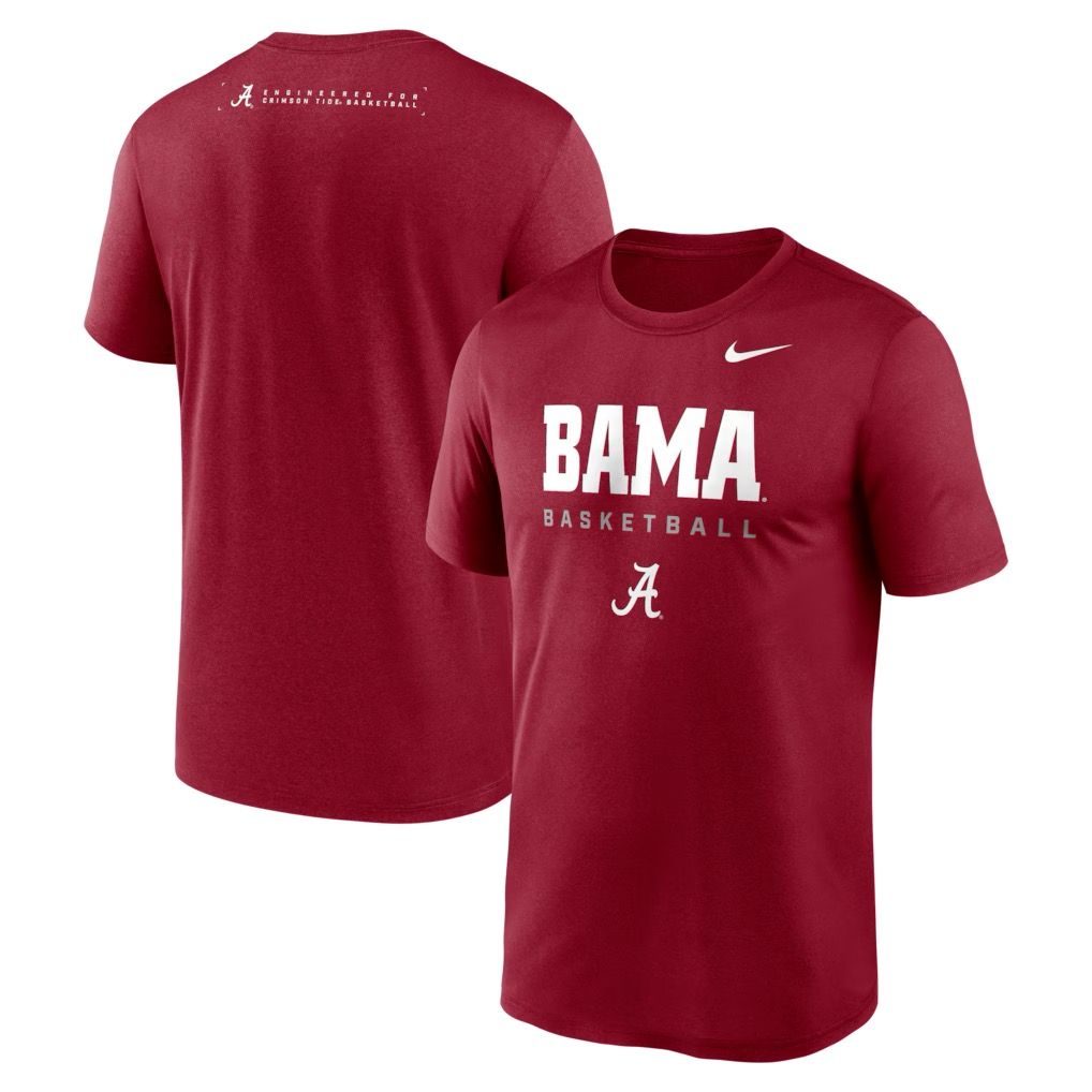 AL NIKE BAMA BASKETBALL DRI-FIT TEE