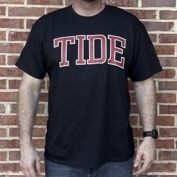 AL TIDE CLASSIC BLACK TEE