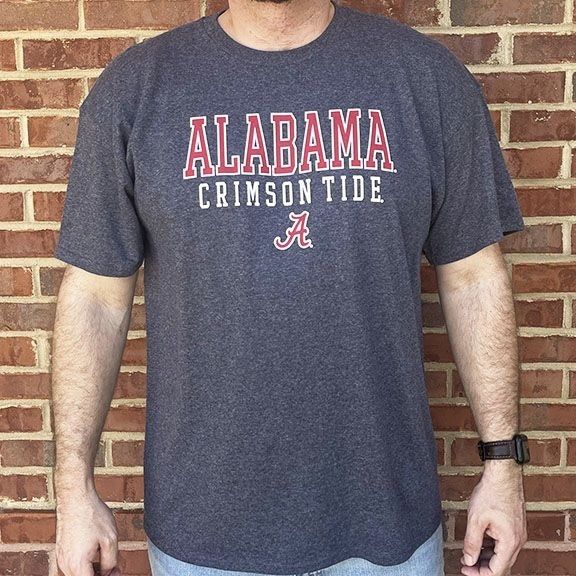 AL VARSITY GREY TEE