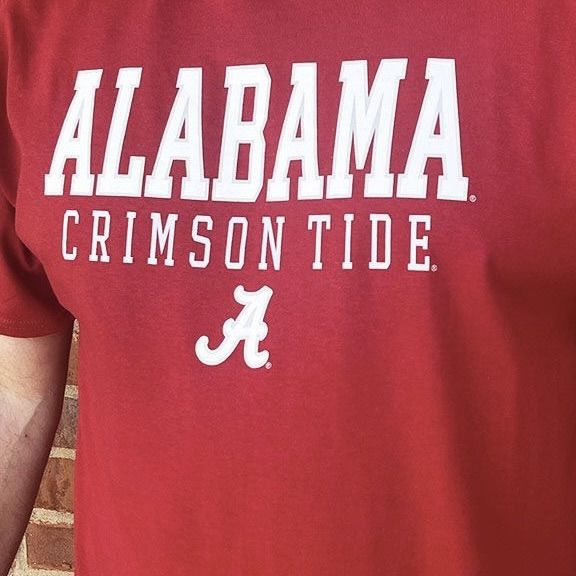 AL VARSITY CRIMSON TEE