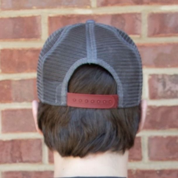 AL NIKE SCRIPT A GREY C99 TRUCKER CAP