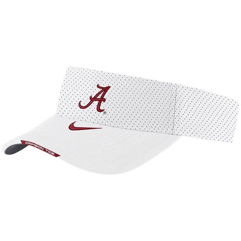 AL NIKE WHITE AERO VISOR