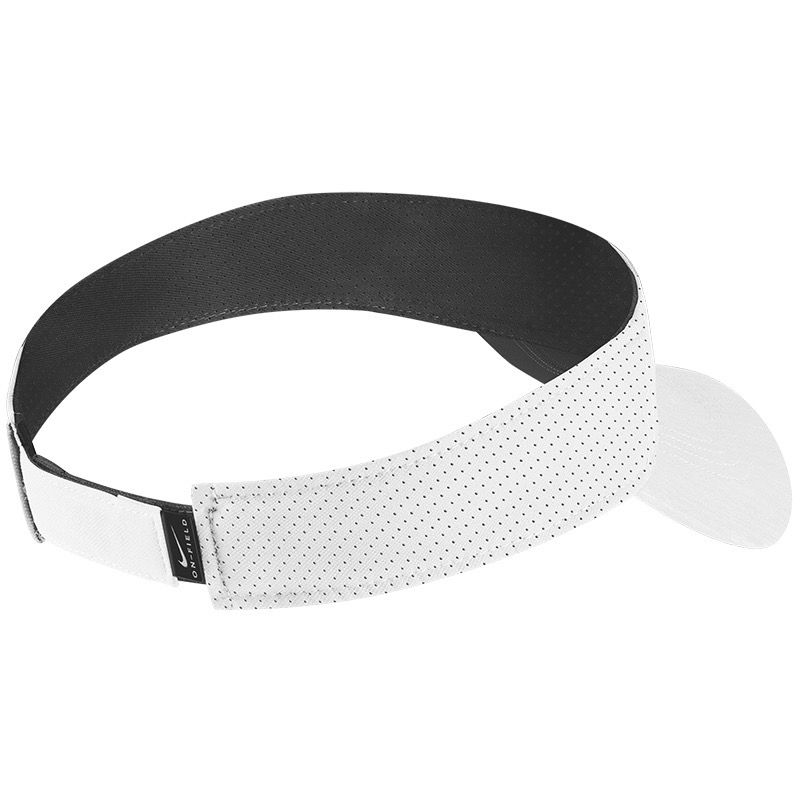 AL NIKE WHITE AERO VISOR