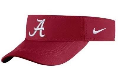 AL NIKE CRIMSON DRI-FIT VISOR