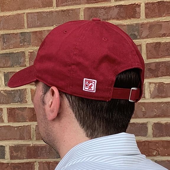 AL THE GAME BAMA BAR CRIMSON CAP