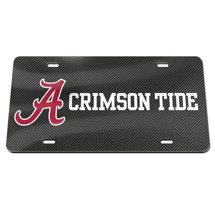 AL WINCRAFT CARBON FIBER LICENSE PLATE