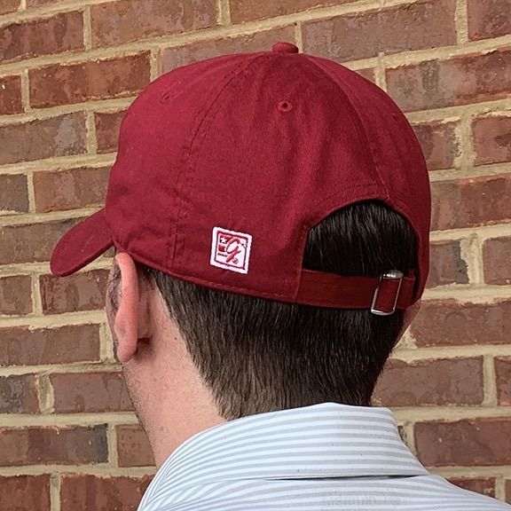 AL THE GAME UOFA BAR CRIMSON CAP