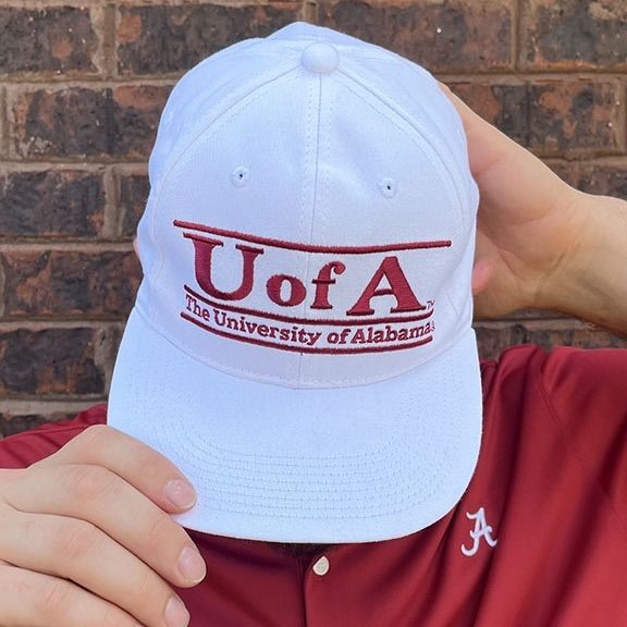 帽子 [0] THE GAME GIRL UNIVERSITY OF ALABAMA University Of Alabama Crimson Tide Cameo Cap W/Pink