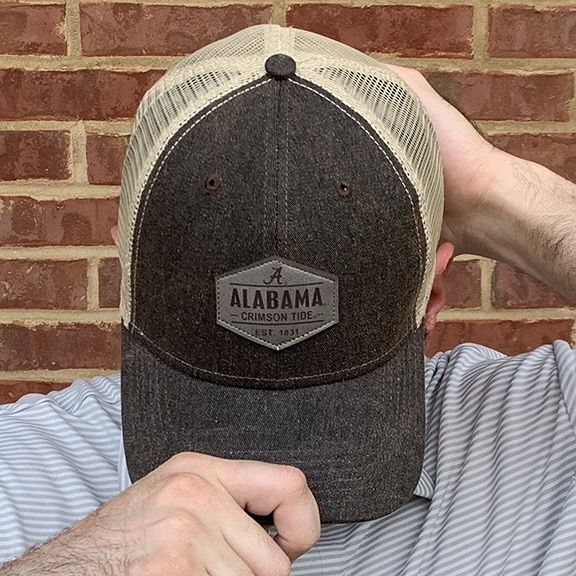AL LEGACY BLACK OLD FAVORITE STRUCTURED TRUCKER CAP