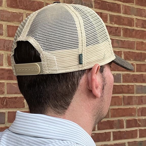 AL LEGACY BLACK OLD FAVORITE STRUCTURED TRUCKER CAP