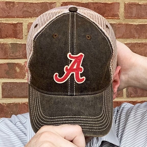 AL LEGACY BLACK OLD FAVORITE TRUCKER CAP