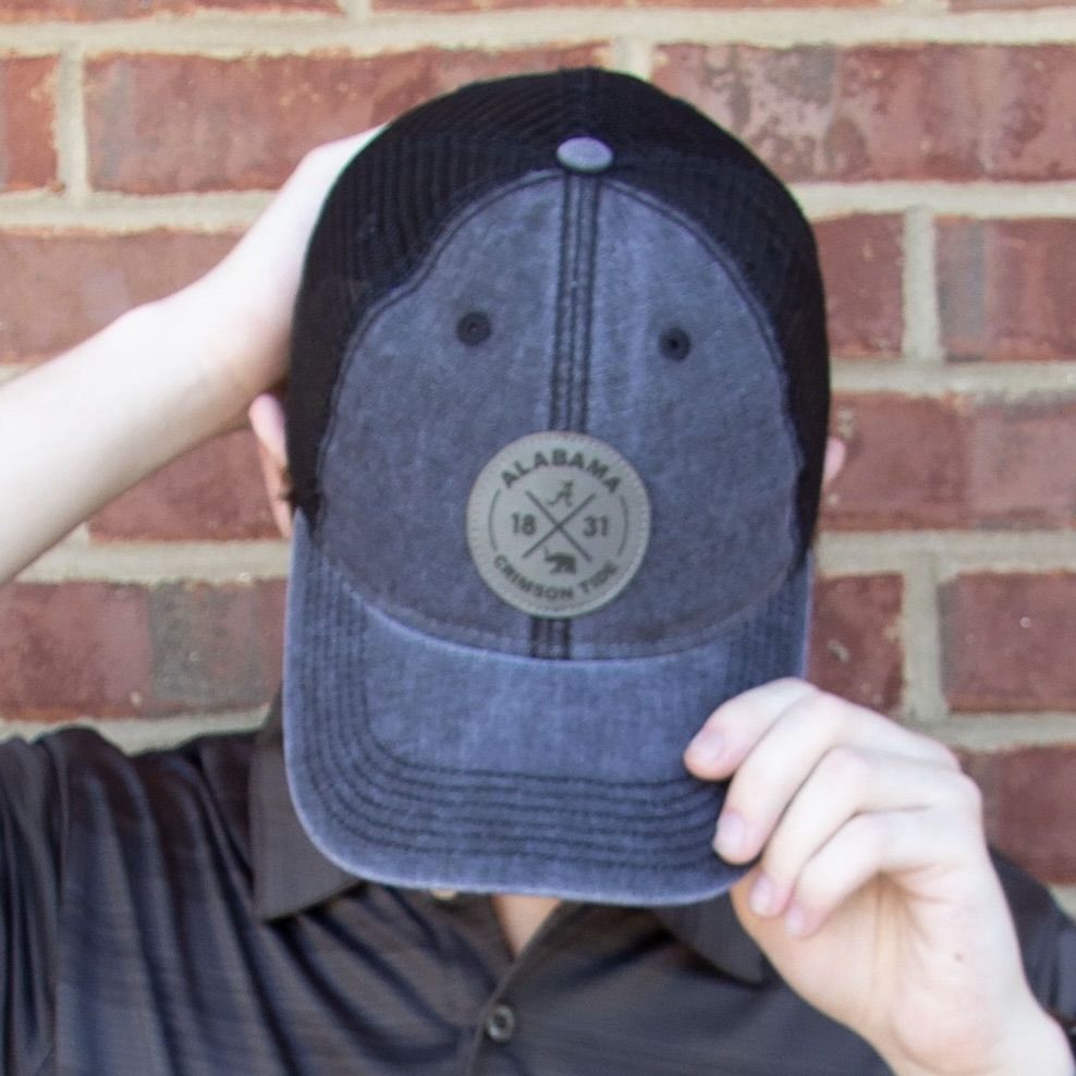 AL LEGACY CROSS PATCH DASHBOARD TRUCKER CAP