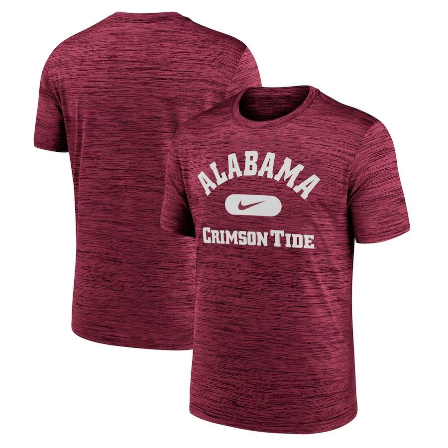 AL NIKE MASCOT VELOCITY CRIMSON DRI-FIT TEE