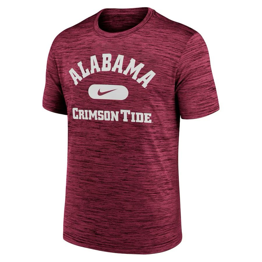 AL NIKE MASCOT VELOCITY CRIMSON DRI-FIT TEE