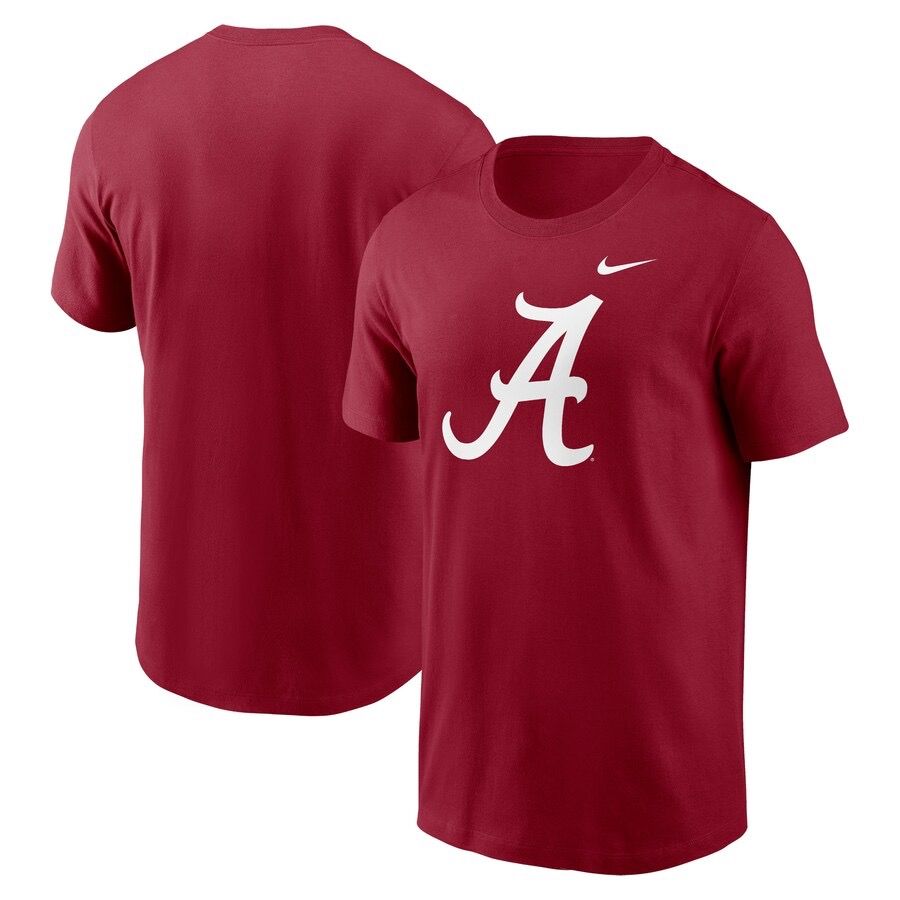 AL NIKE PRIMETIME LOGO CRIMSON TEE