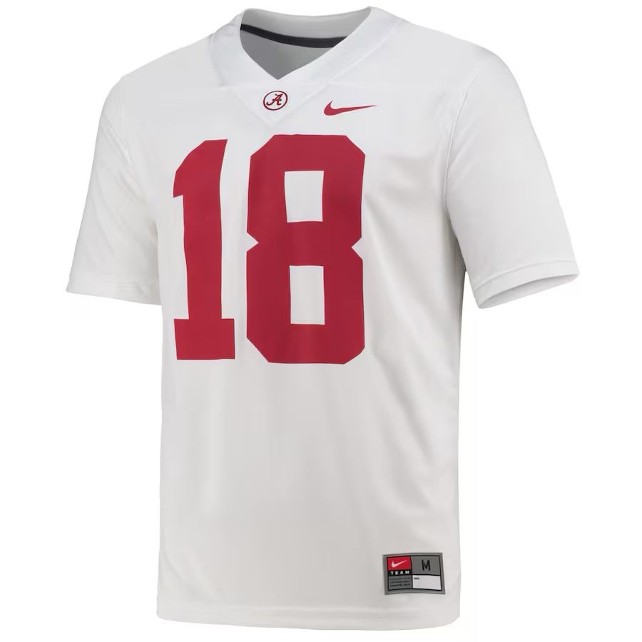 AL NIKE #18 WHITE JERSEY