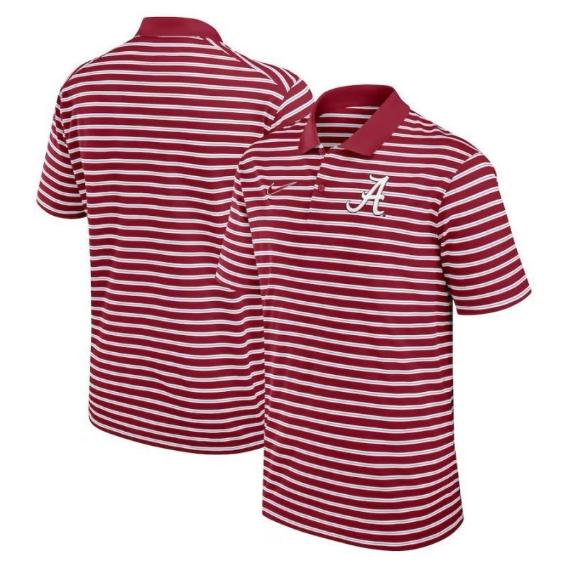 AL NIKE PRIMETIME VICTORY CRIMSON POLO