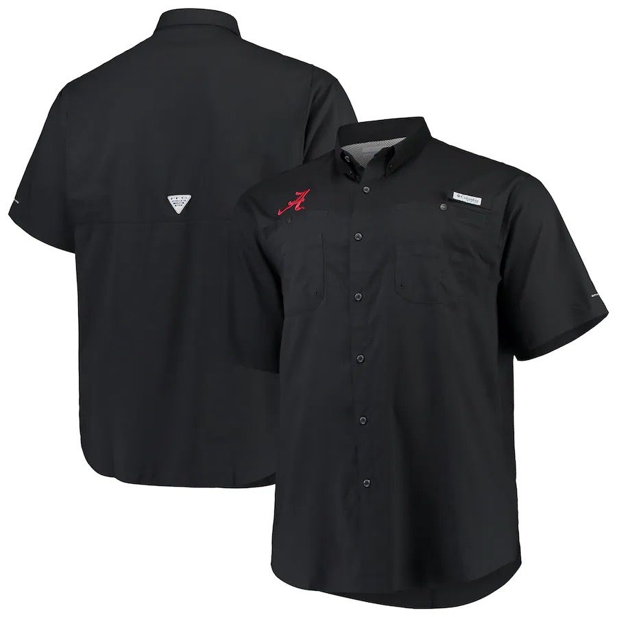 AL COLUMBIA TAMIAMI BLACK SHIRT