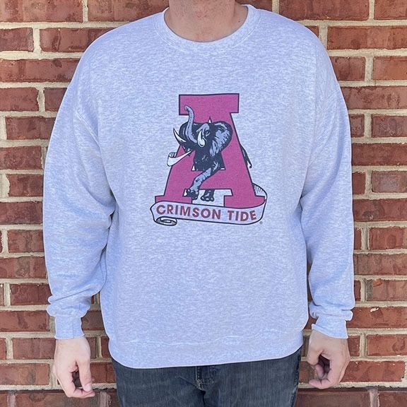 AL S&G VINTAGE GREY SWEATSHIRT