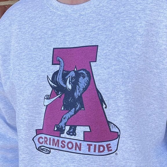 AL S&G VINTAGE GREY SWEATSHIRT