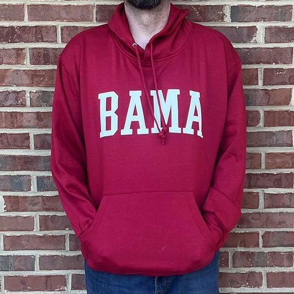 AL MV BAMA CRIMSON HOODIE