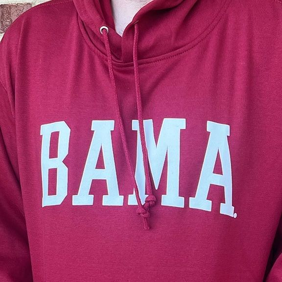 AL MV BAMA CRIMSON HOODIE