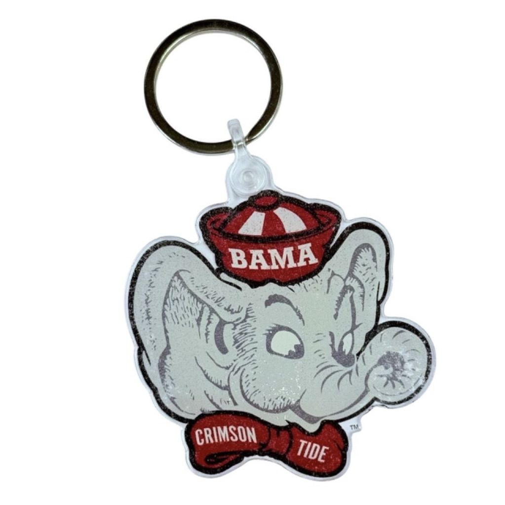 AL S&G BEANIE ELEPHANT KEYCHAIN