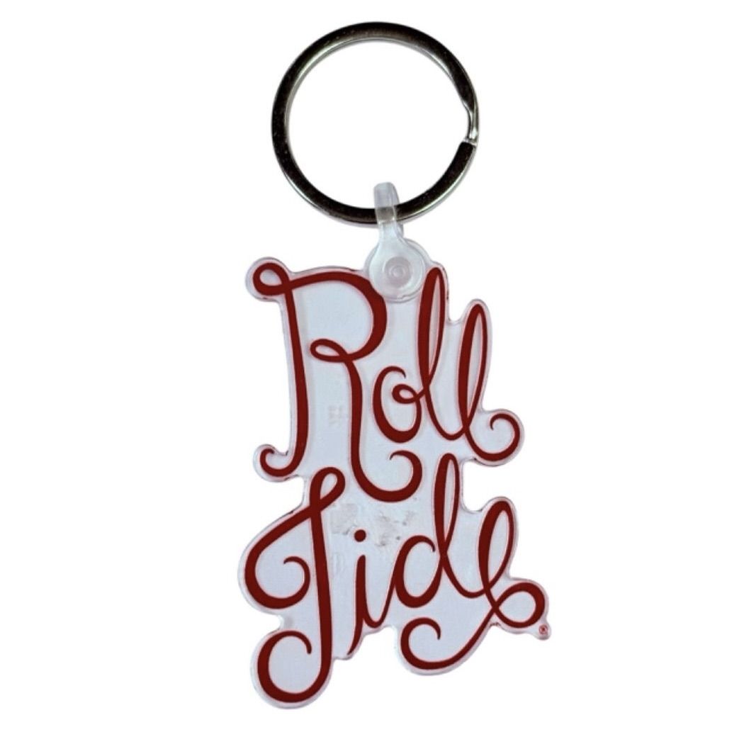 AL S&G ROLL TIDE KEYCHAIN