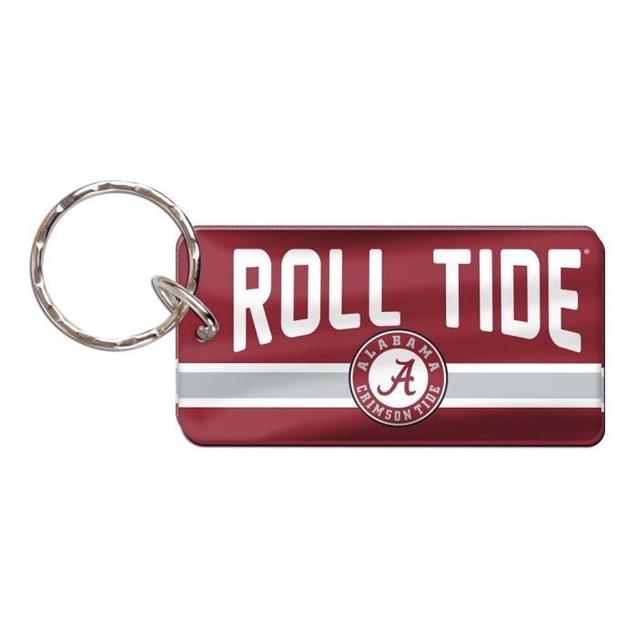 AL WINCRAFT ROLL TIDE ACRYLIC KEYCHAIN