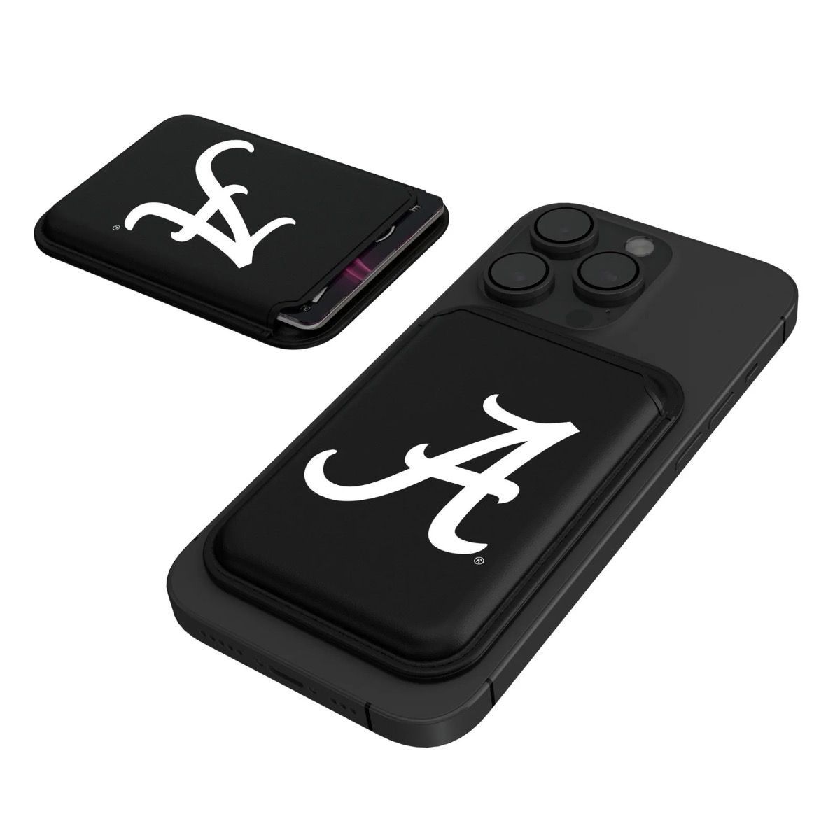 AL KEYSCAPER BLACK MAGNETIC CREDIT CARD WALLET