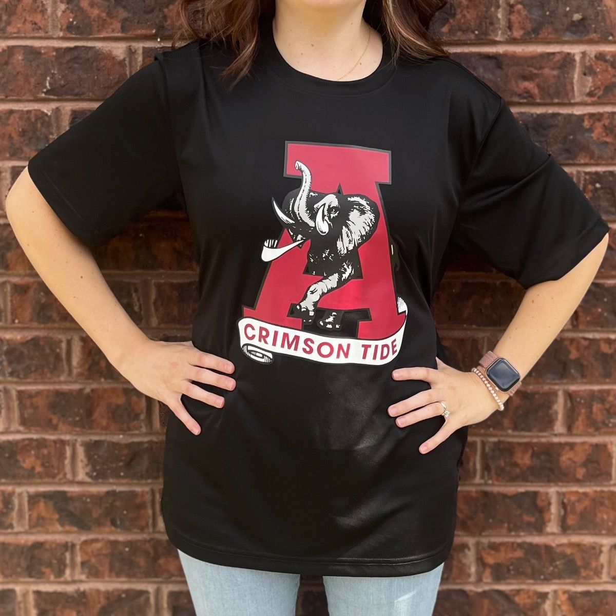 AL S&G VAULT BLACK DRY FIT TEE