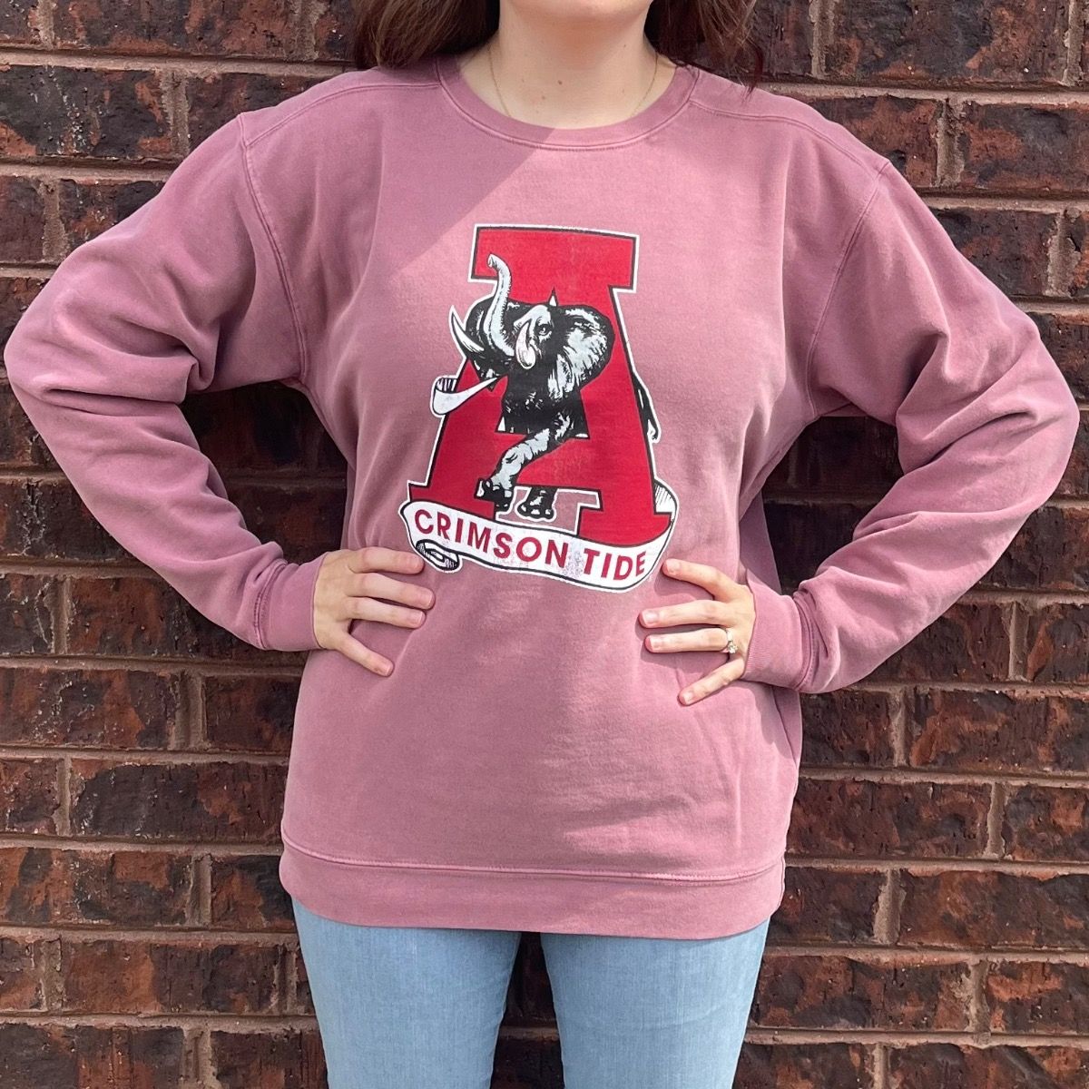 AL RETRO VAULT CRIMSON SWEATSHIRT