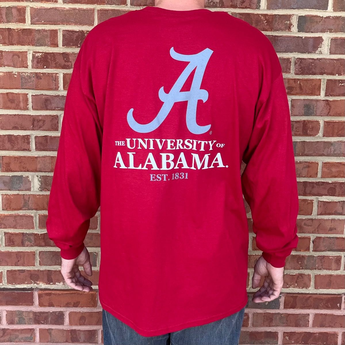 AL TRADE CRIMSON LONG SLEEVE TEE