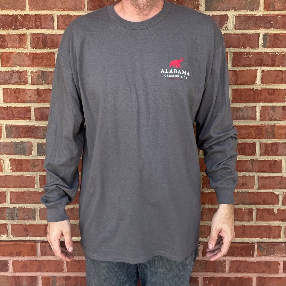 AL LEGEND GREY LONG SLEEVE TEE