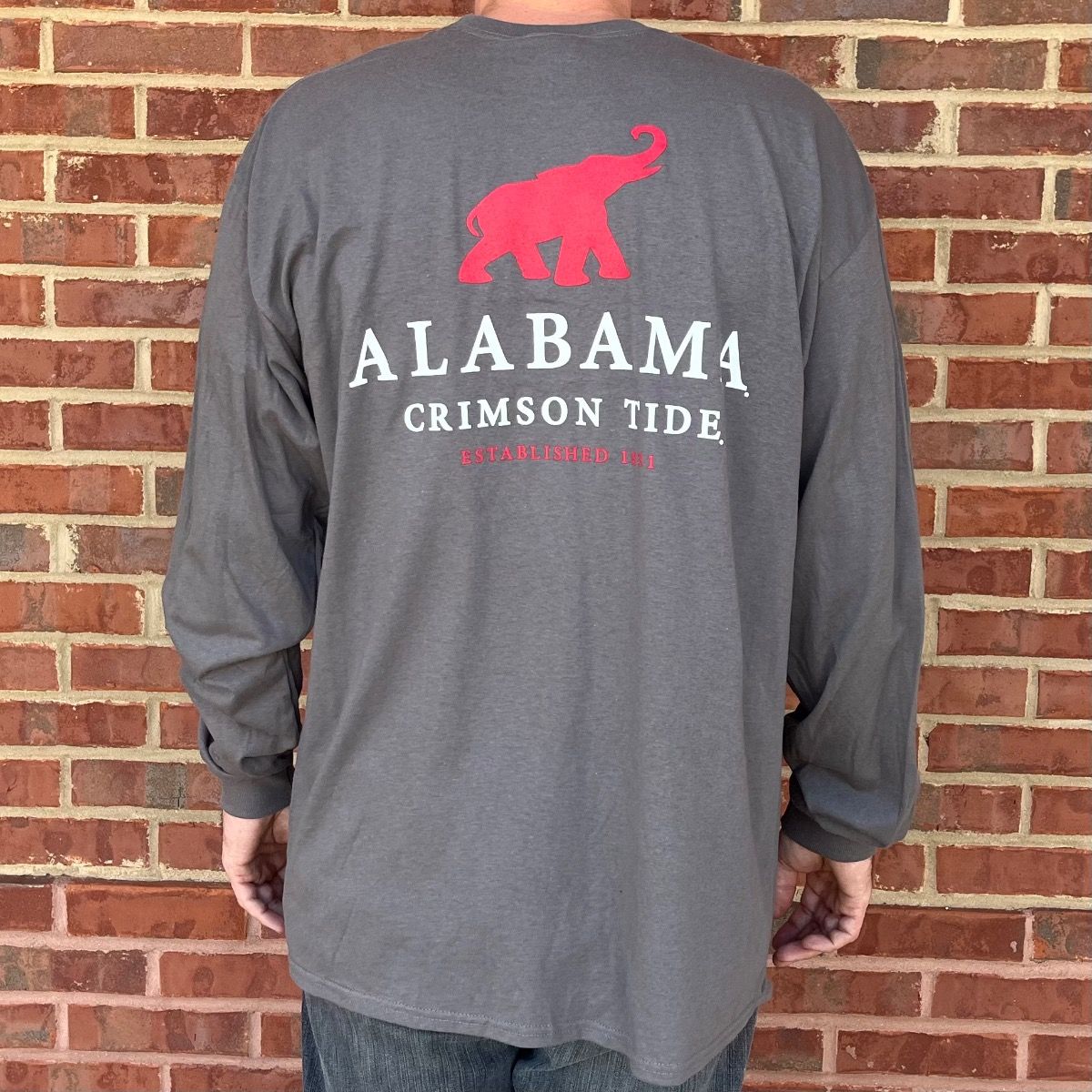 AL LEGEND GREY LONG SLEEVE TEE