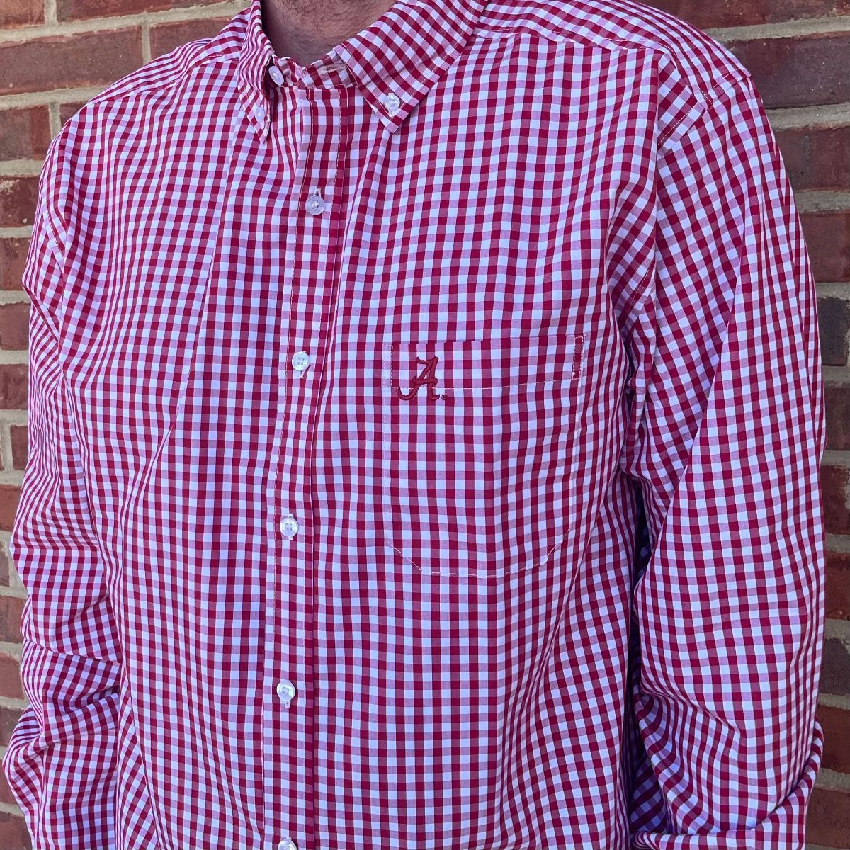 AL ANTIGUA ELLIS WOVEN DRESS SHIRT