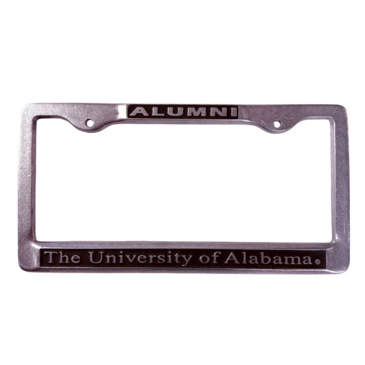 AL JARDINE PEWTER ALUMNI LICENSE PLATE FRAME