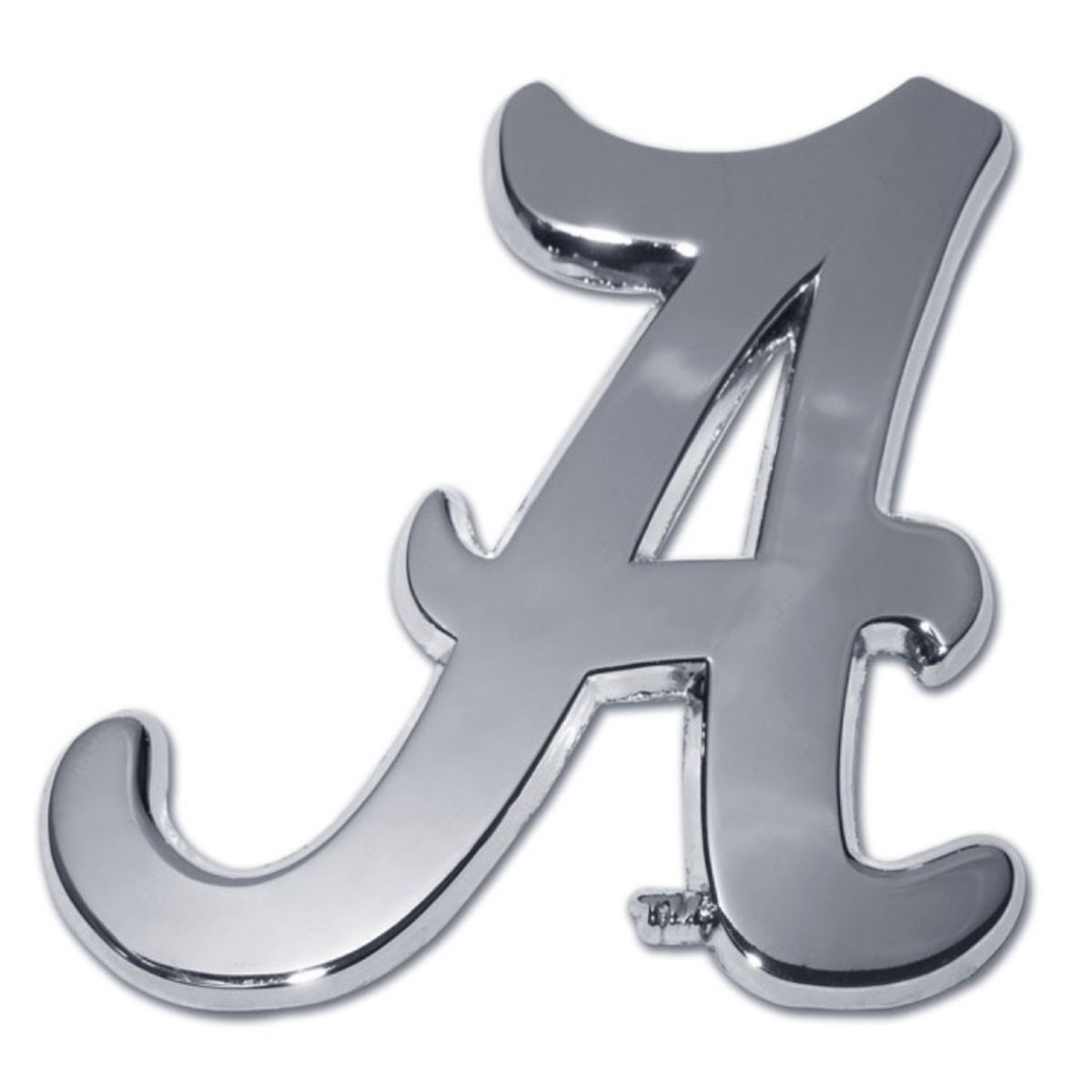 AL ELEKTROPLATE CHROME SCRIPT A AUTO EMBLEM