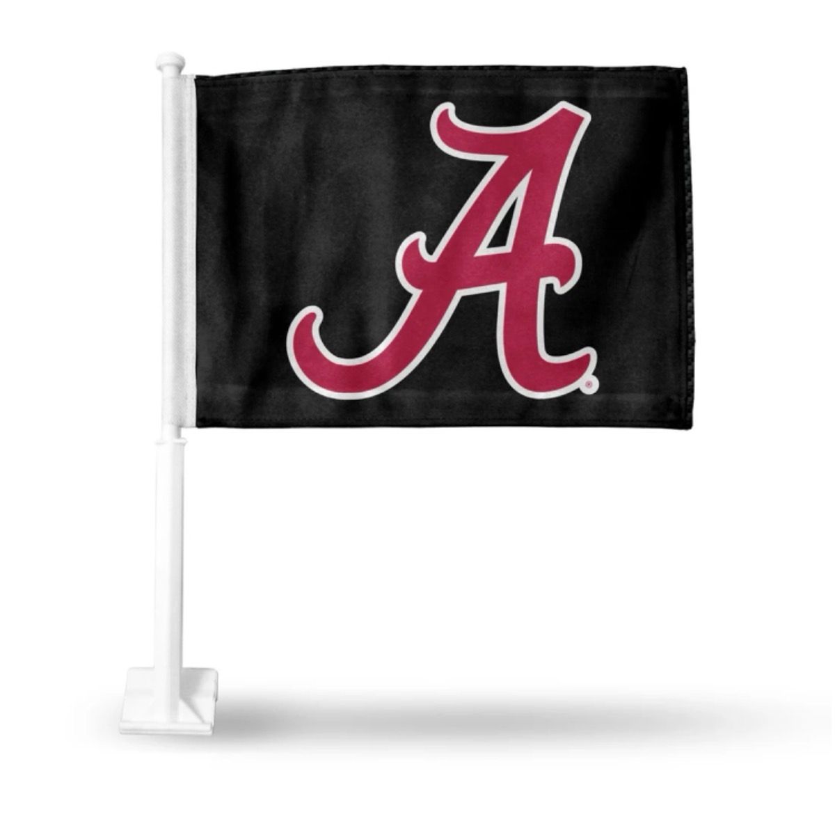 AL RICO BLACK SCRIPT A CAR FLAG